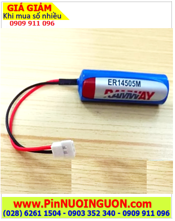 RAMWAY ER14505M, Pin nuôi nguồn RAMWAY ER14505M lithium 3.6v AA2200mAh (ZẮC CẮM)